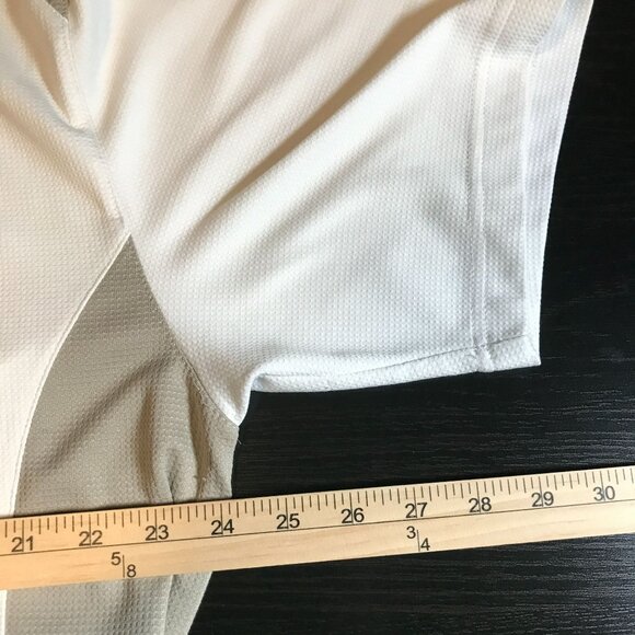 Grand Slam Men's 3-Button Golf Polo Shirt Size XXL in White Tan Inserts  Active - Picture 11 of 13